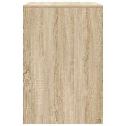 Wasmachinekast met opslag Sonoma 87 x 60 x 89 cm Bewerkt hout