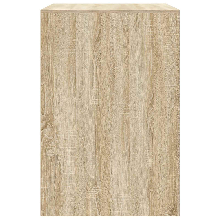 Wasmachinekast met opslag Sonoma 87 x 60 x 89 cm Bewerkt hout