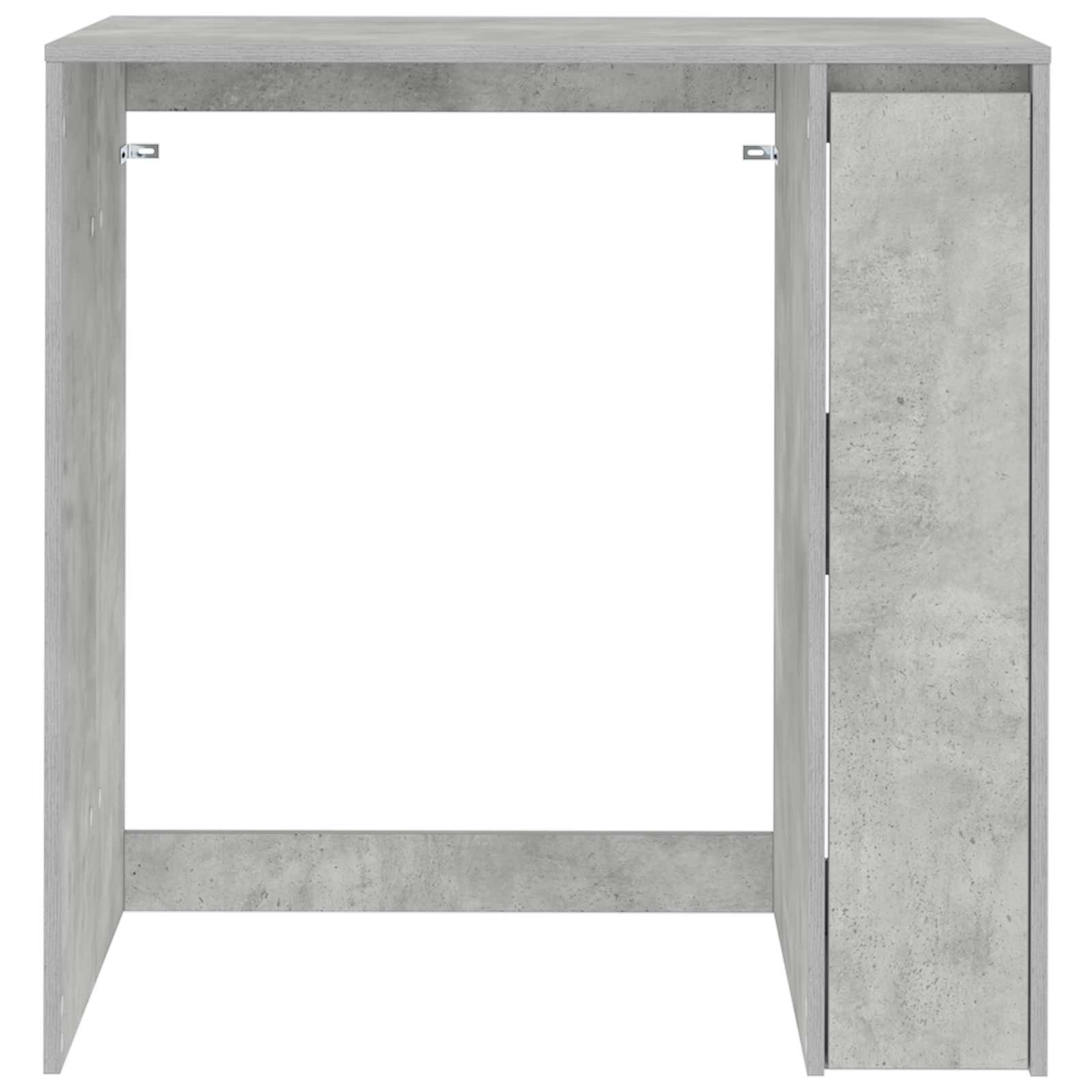 Wasmachinekast Betonkleurig 87 x 60 x 89 cm Bewerkt hout