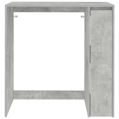 Wasmachinekast Betonkleurig 87 x 60 x 89 cm Bewerkt hout