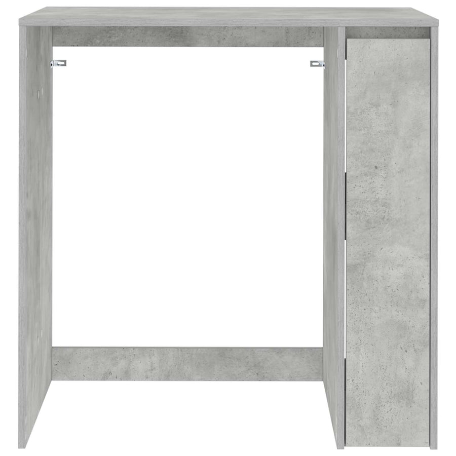 Wasmachinekast Betonkleurig 87 x 60 x 89 cm Bewerkt hout