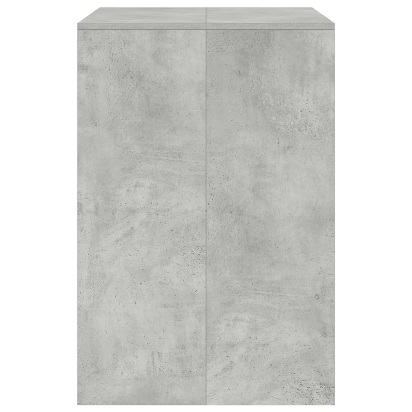 Wasmachinekast Betonkleurig 87 x 60 x 89 cm Bewerkt hout