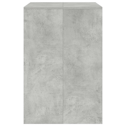 Wasmachinekast Betonkleurig 87 x 60 x 89 cm Bewerkt hout