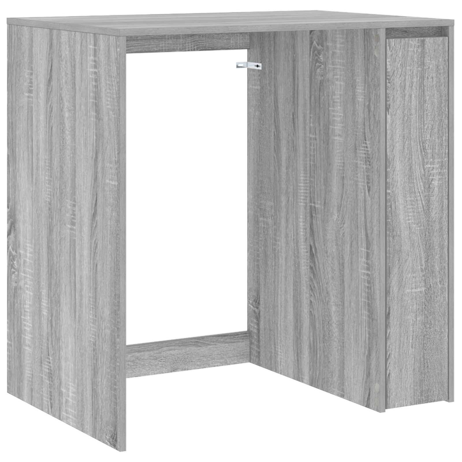 Wasmachinekast Grijs Sonoma 87 x 60 x 89 cm Bewerkt hout