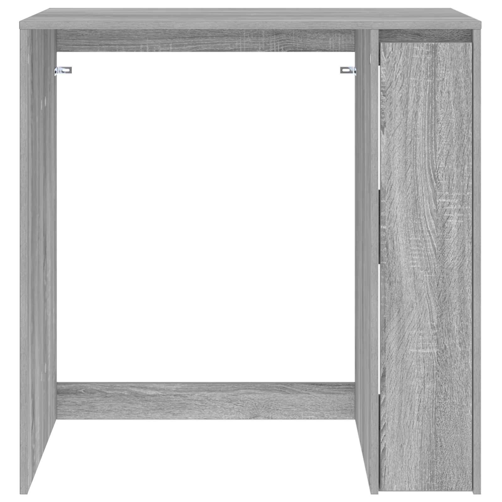 Wasmachinekast Grijs Sonoma 87 x 60 x 89 cm Bewerkt hout