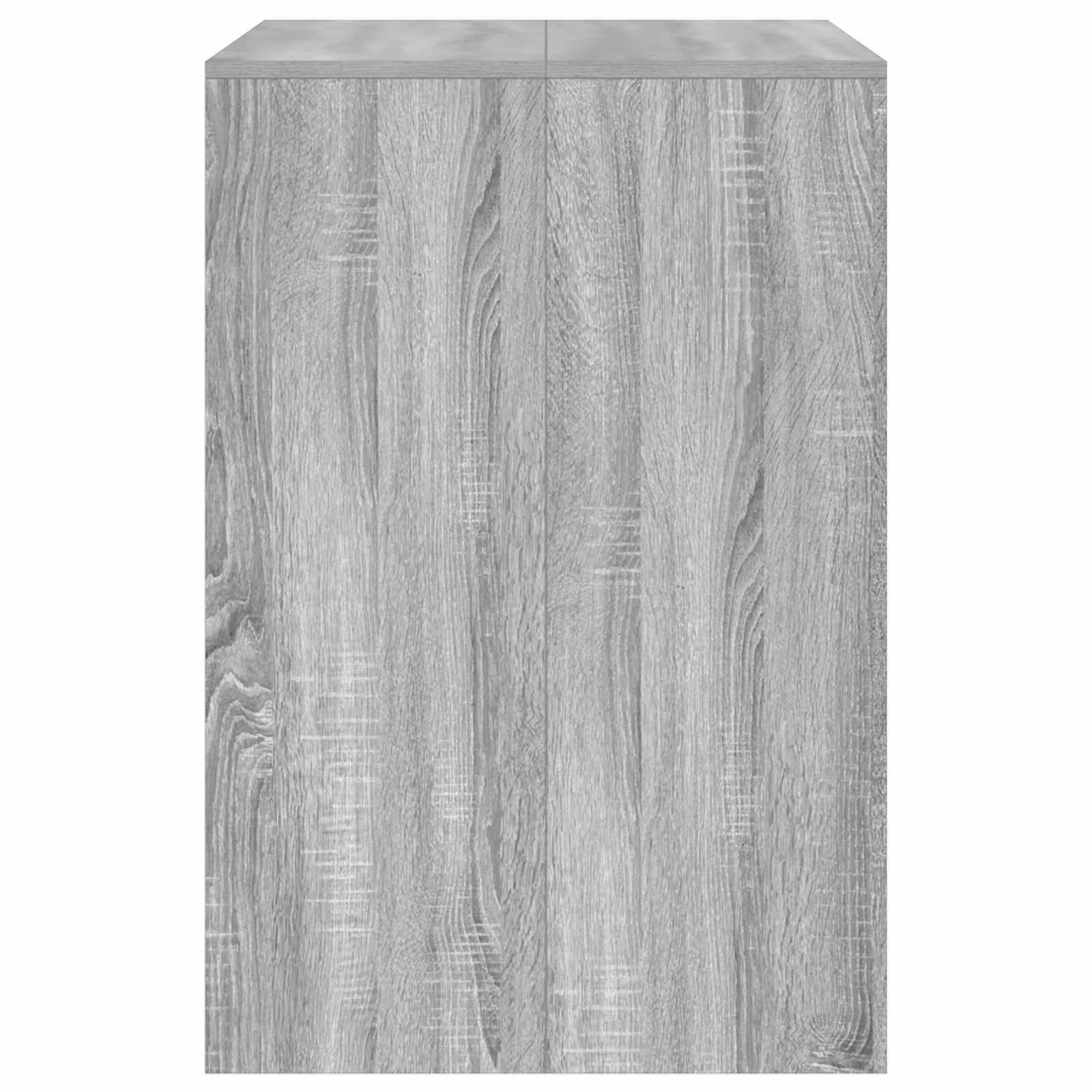 Wasmachinekast Grijs Sonoma 87 x 60 x 89 cm Bewerkt hout