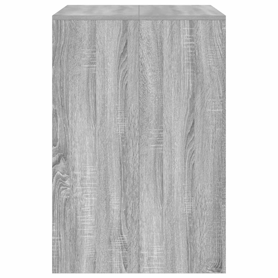 Wasmachinekast Grijs Sonoma 87 x 60 x 89 cm Bewerkt hout