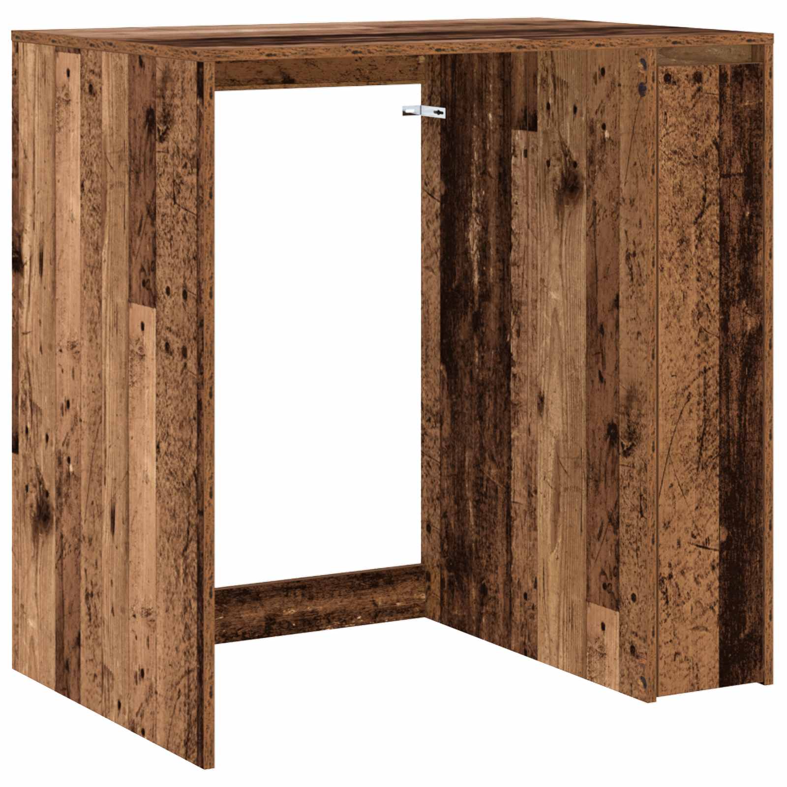 Wasmachinekast met opslag Oudhout 87 x 60 x 89 cm Bewerkt hout