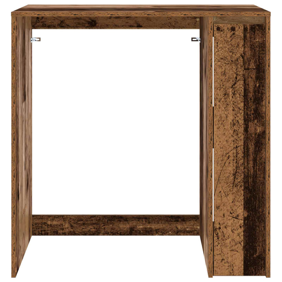 Wasmachinekast met opslag Oudhout 87 x 60 x 89 cm Bewerkt hout