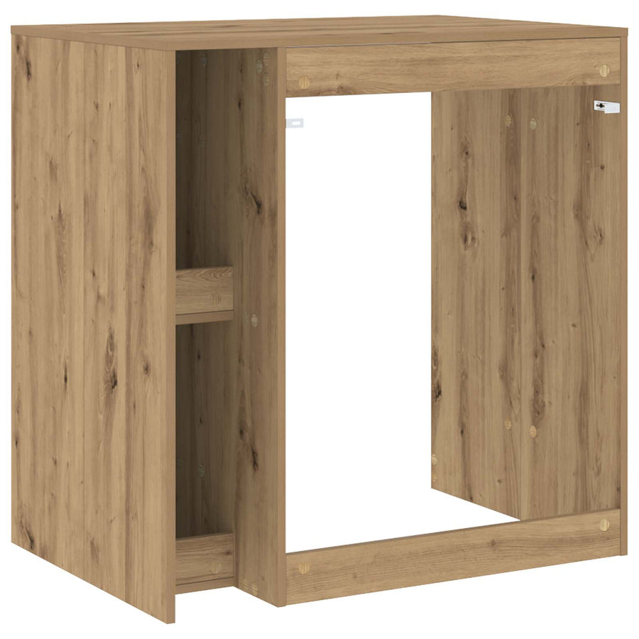 Wasmachinekast Artisan Eiken 87 x 60 x 89 cm Bewerkt hout