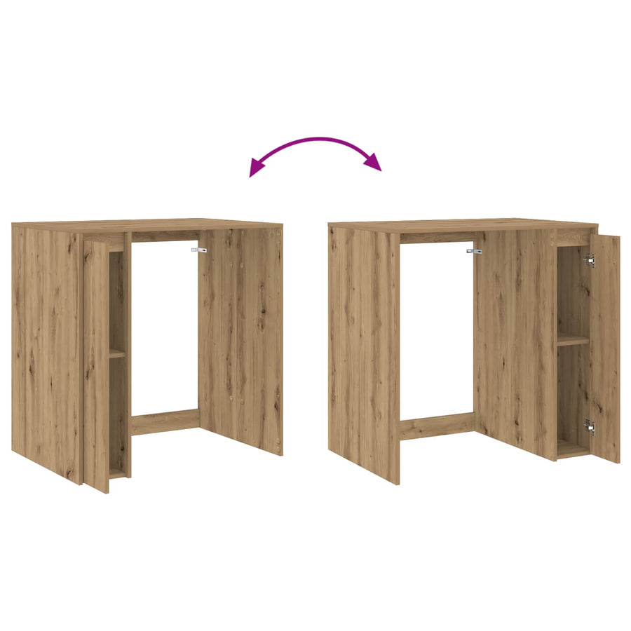 Wasmachinekast Artisan Eiken 87 x 60 x 89 cm Bewerkt hout
