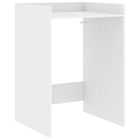 Washing Machine Cabinet with Storage White 67.5 x 62 x 97 cm Engineered Wood
