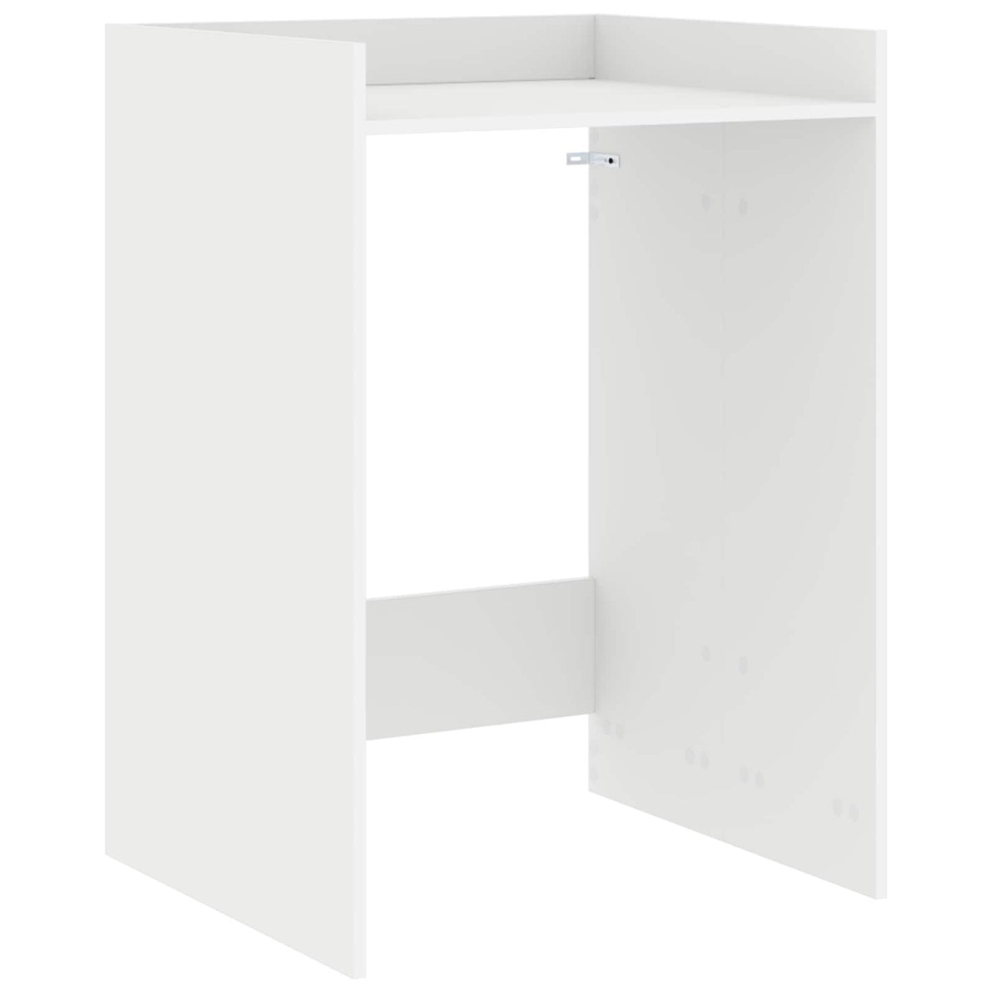 Wasmachinekast met opslag Wit 67,5 x 62 x 97 cm Bewerkt hout