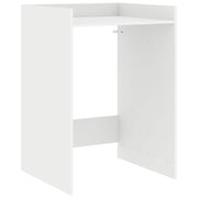 Washing Machine Cabinet with Storage White 67.5 x 62 x 97 cm Engineered Wood