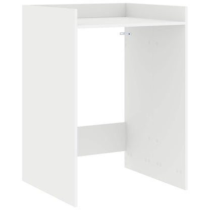 Wasmachinekast met opslag Wit 67,5 x 62 x 97 cm Bewerkt hout
