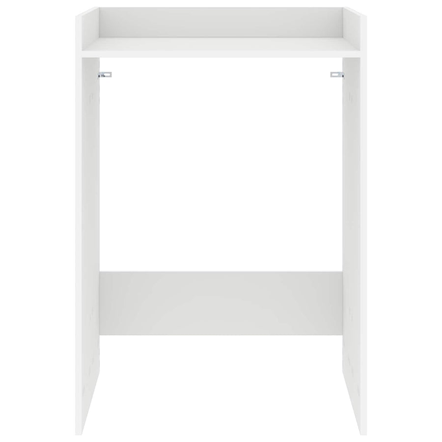 Wasmachinekast met opslag Wit 67,5 x 62 x 97 cm Bewerkt hout