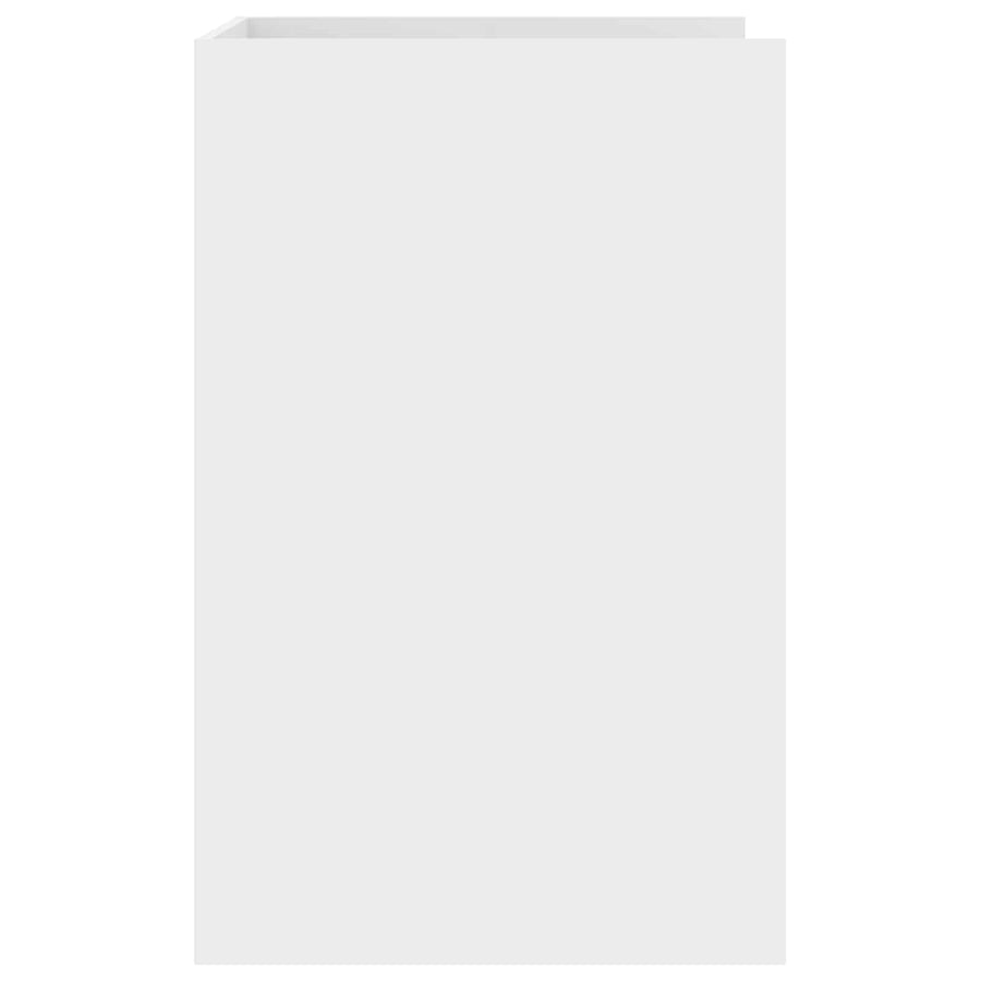Wasmachinekast met opslag Wit 67,5 x 62 x 97 cm Bewerkt hout