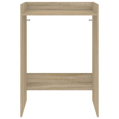 Wasmachinekast met opslag Sonoma 67,5 x 62 x 97 cm Bewerkt hout
