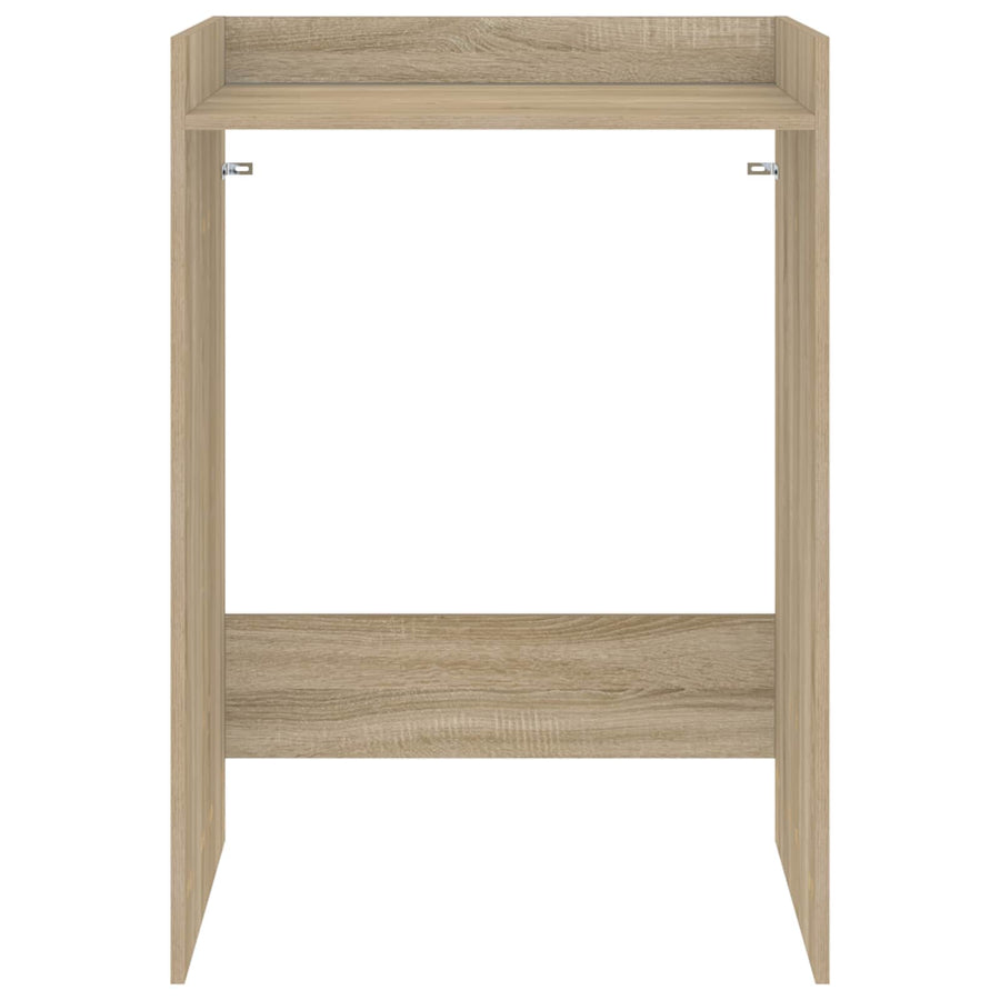 Wasmachinekast met opslag Sonoma 67,5 x 62 x 97 cm Bewerkt hout