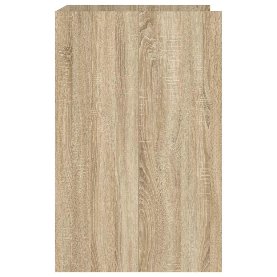 Wasmachinekast met opslag Sonoma 67,5 x 62 x 97 cm Bewerkt hout