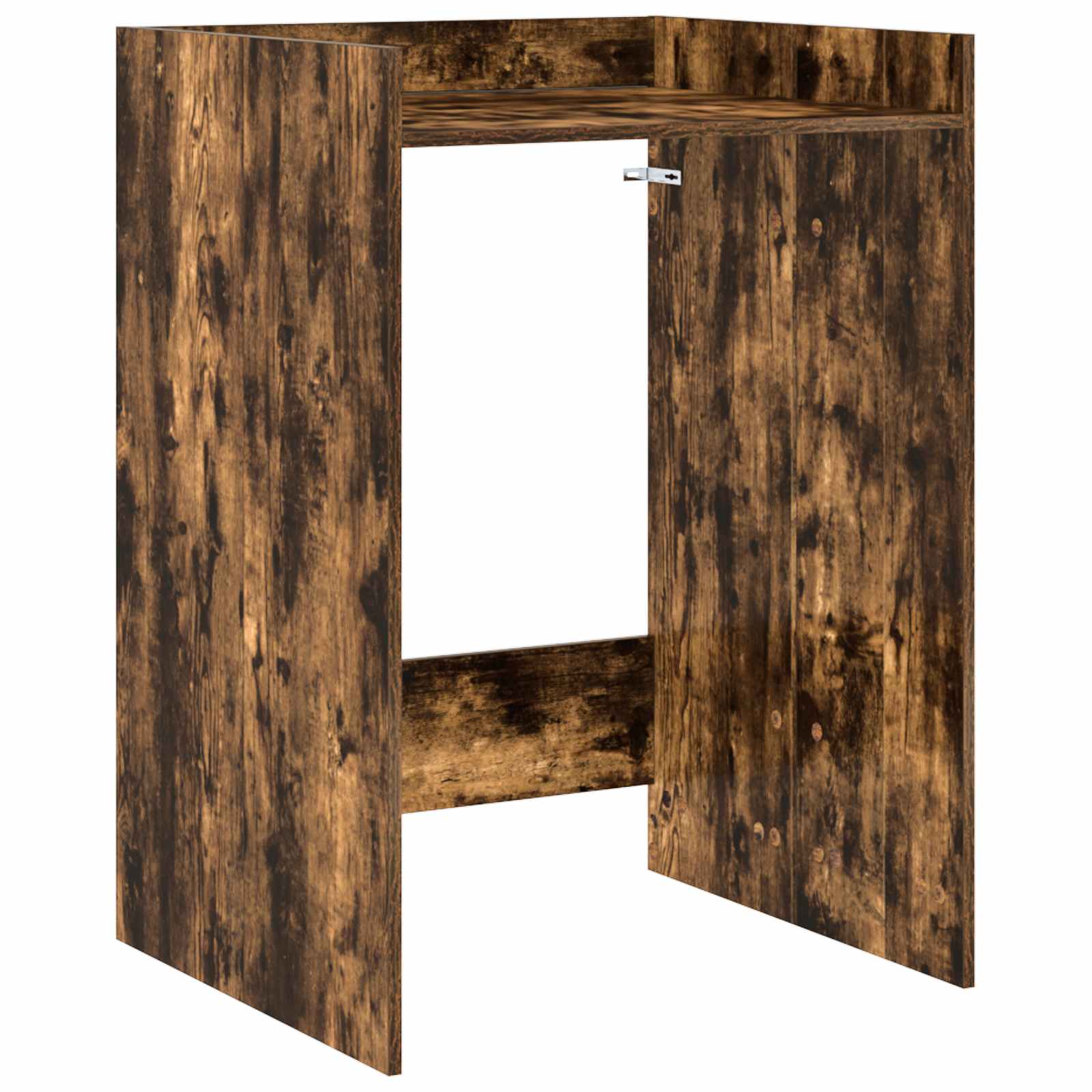 Wasmachinekast Gerookt eiken 67,5 x 62 x 97 cm Bewerkt hout