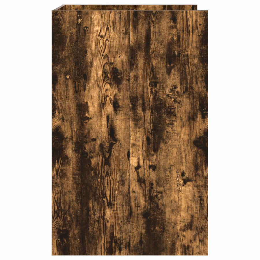 Wasmachinekast Gerookt eiken 67,5 x 62 x 97 cm Bewerkt hout