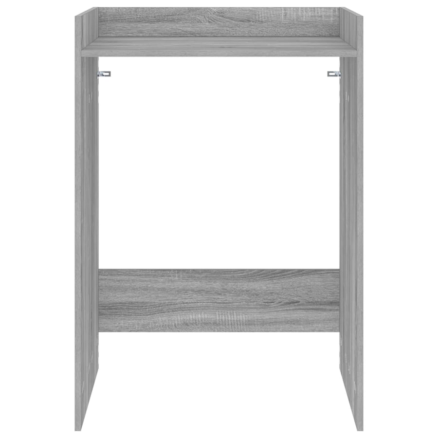 Wasmachinekast Grijs Sonoma 67,5 x 62 x 97 cm Bewerkt hout