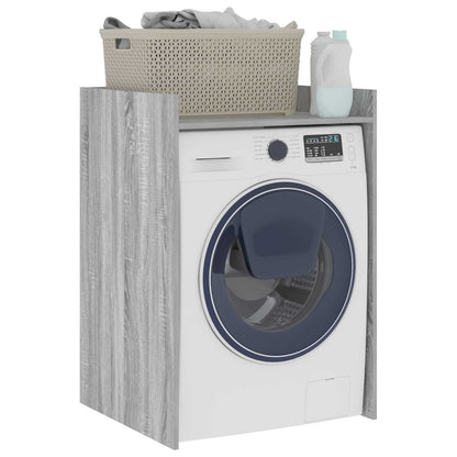 Wasmachinekast Grijs Sonoma 67,5 x 62 x 97 cm Bewerkt hout