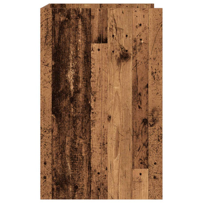 Wasmachinekast Oudhout 67,5 x 62 x 97 cm Bewerkt hout