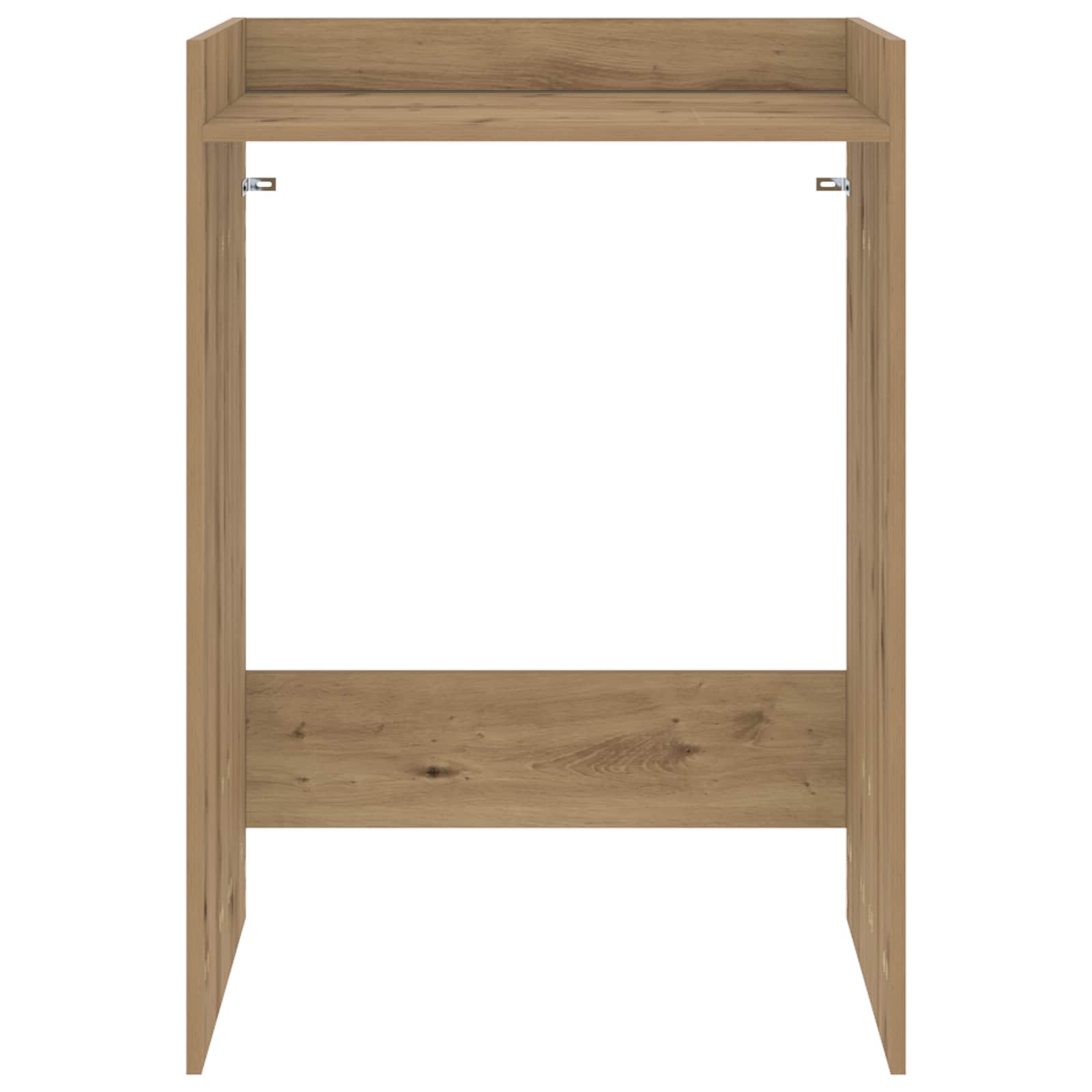 Wasmachinekast met opslag Ambachtelijk eiken 67,5 x 62 x 97 cm