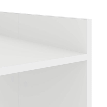 Wasmachinekast met opslag Wit 67,5 x 48 x 97 cm Bewerkt hout