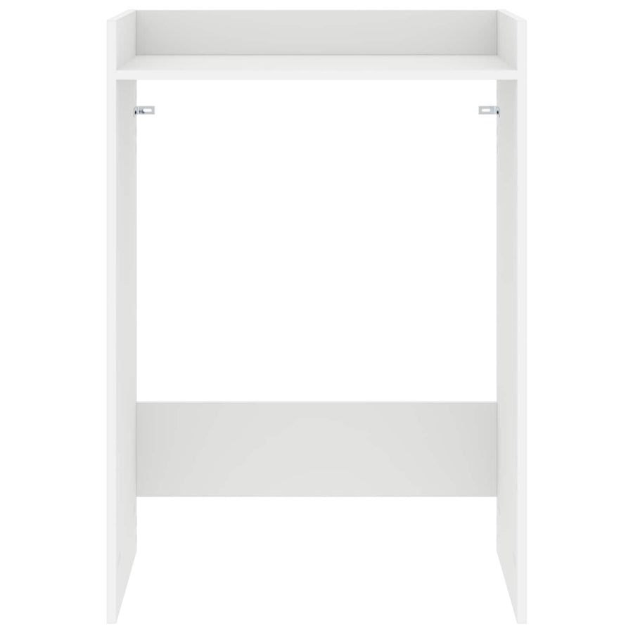 Wasmachinekast met opslag Wit 67,5 x 48 x 97 cm Bewerkt hout