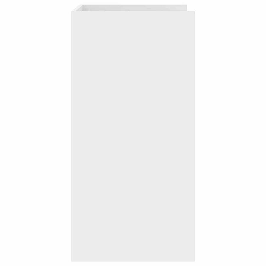 Wasmachinekast met opslag Wit 67,5 x 48 x 97 cm Bewerkt hout