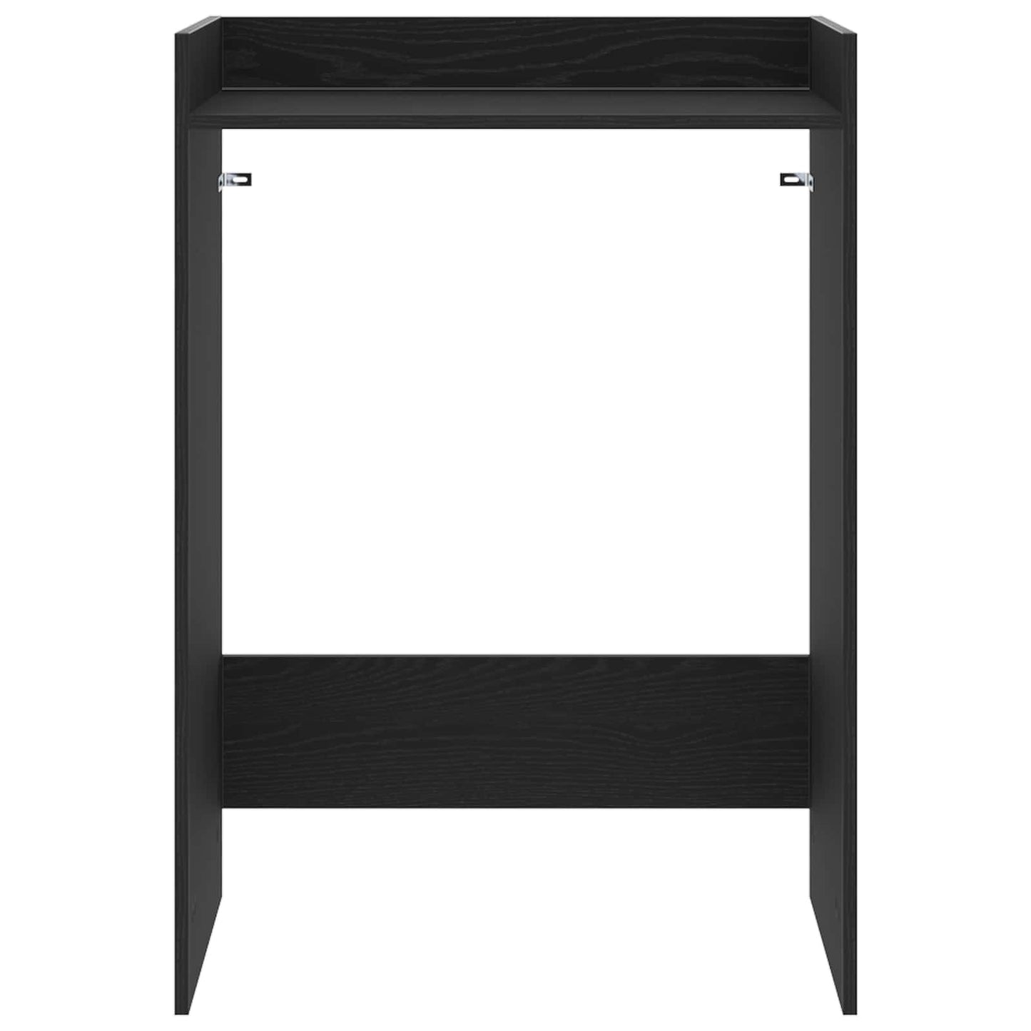 Wasmachinekast Zwart Eiken 67,5 x 48 x 97 cm Bewerkt hout