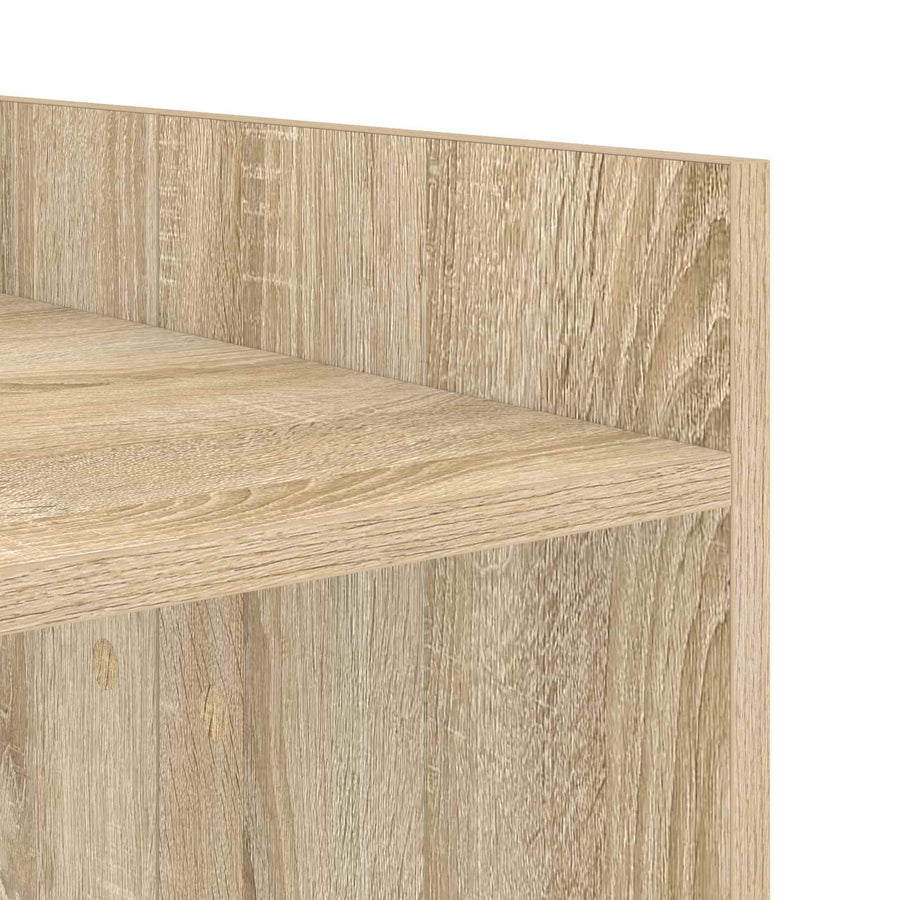 Wasmachinekast met opslag Sonoma 67,5 x 48 x 97 cm Bewerkt hout