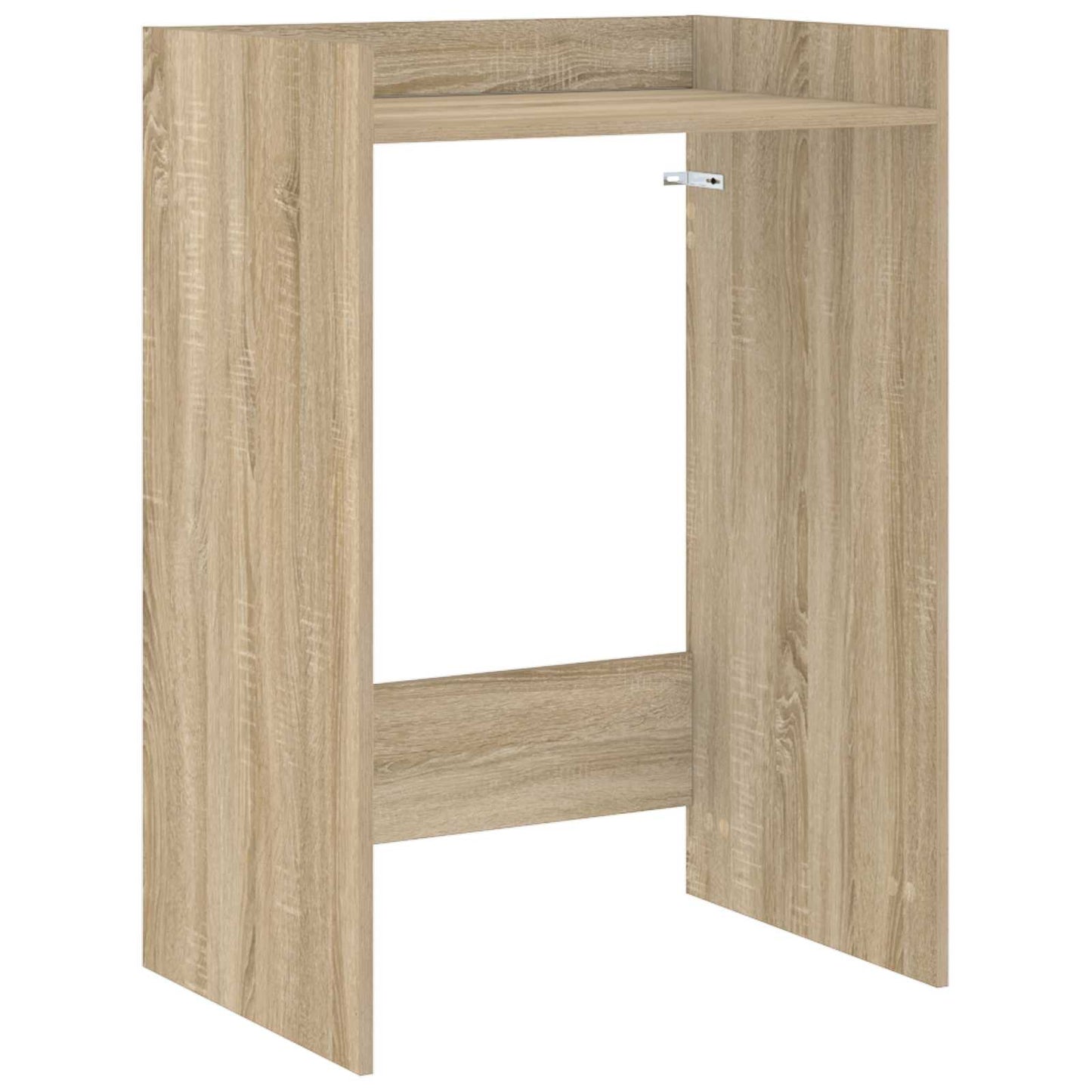 Wasmachinekast met opslag Sonoma 67,5 x 48 x 97 cm Bewerkt hout