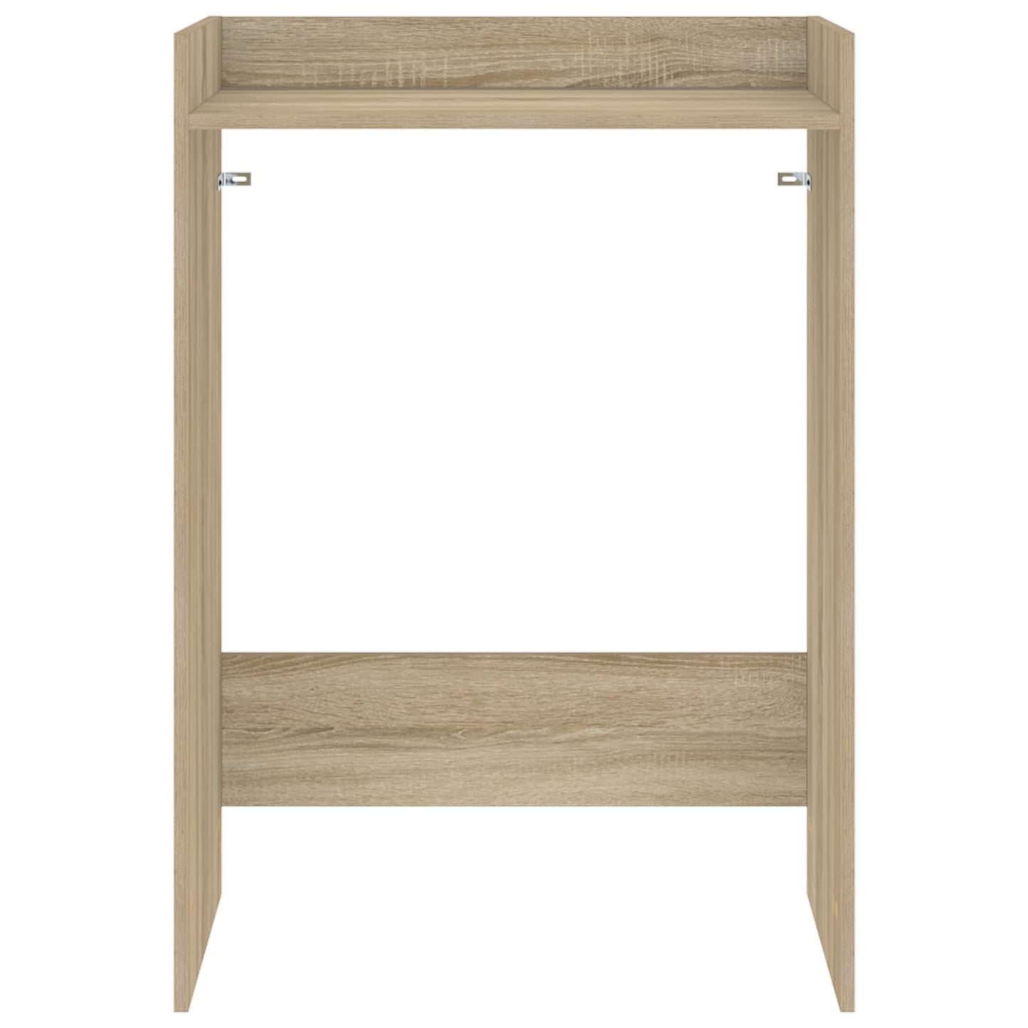 Wasmachinekast met opslag Sonoma 67,5 x 48 x 97 cm Bewerkt hout