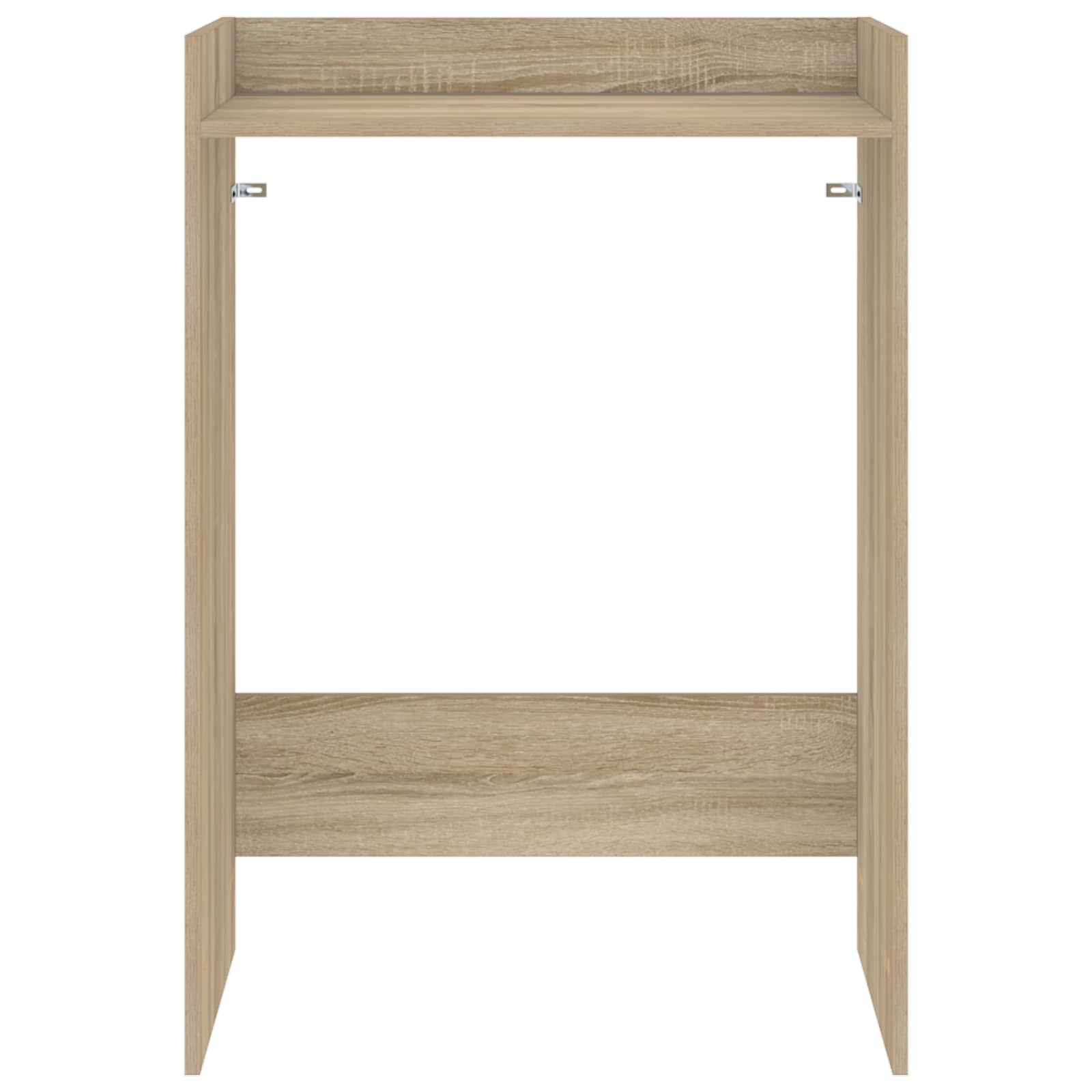 Wasmachinekast met opslag Sonoma 67,5 x 48 x 97 cm Bewerkt hout