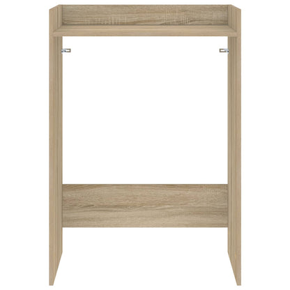 Wasmachinekast met opslag Sonoma 67,5 x 48 x 97 cm Bewerkt hout