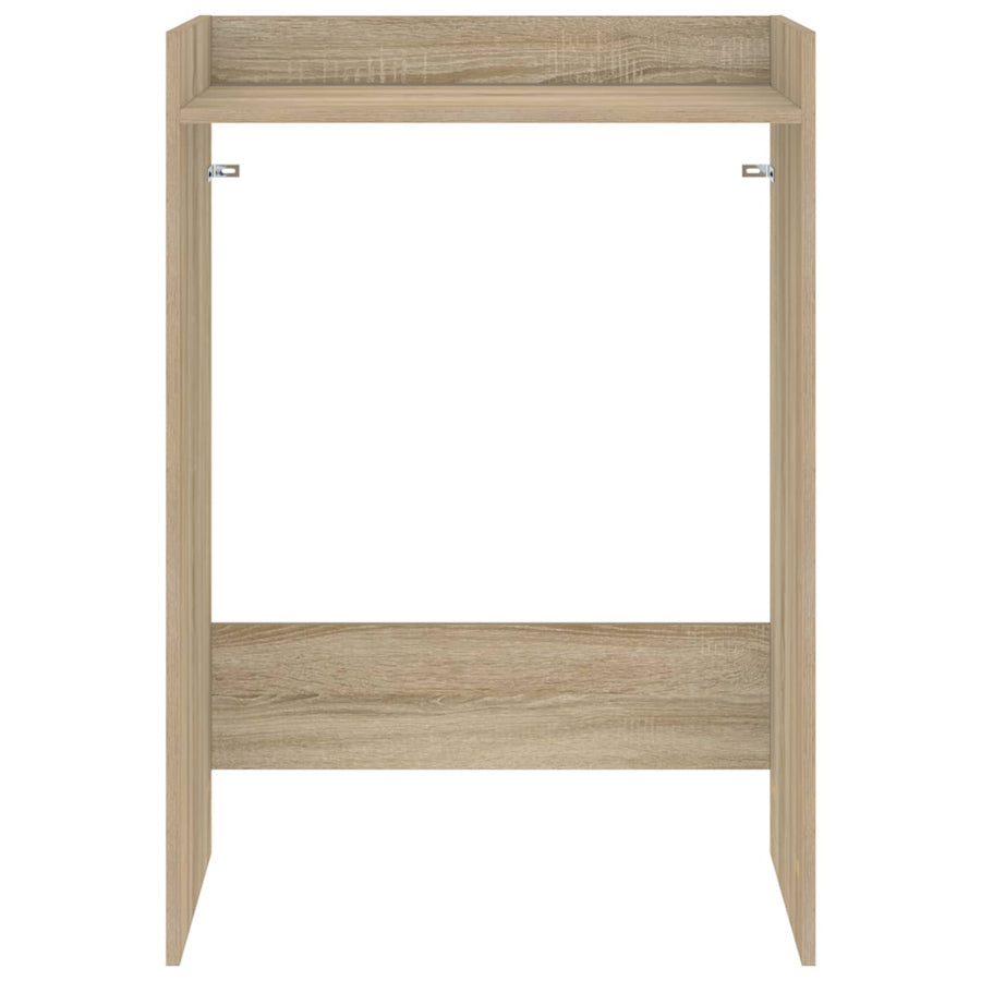 Wasmachinekast met opslag Sonoma 67,5 x 48 x 97 cm Bewerkt hout