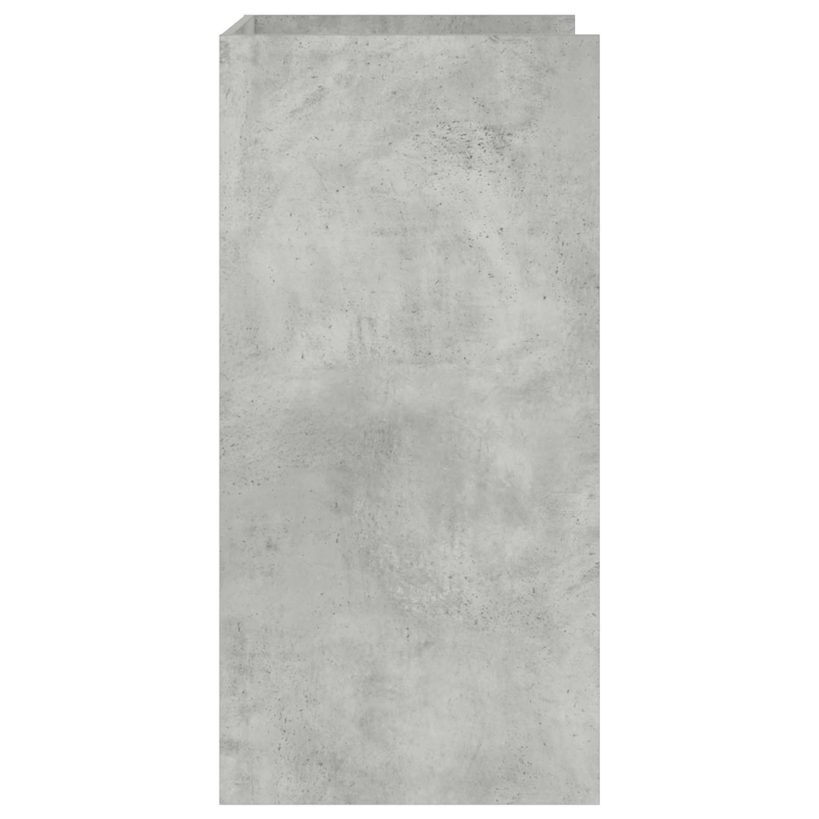 Wasmachinekast met opslag Beton 67,5 x 48 x 97 cm Bewerkt hout