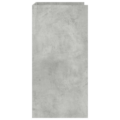 Wasmachinekast met opslag Beton 67,5 x 48 x 97 cm Bewerkt hout