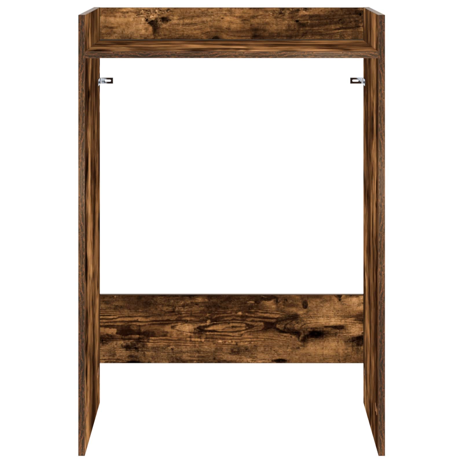 Wasmachinekast Gerookt eiken 67,5 x 48 x 97 cm Bewerkt hout