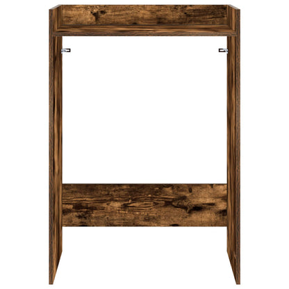 Wasmachinekast Gerookt eiken 67,5 x 48 x 97 cm Bewerkt hout