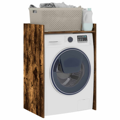 Wasmachinekast Gerookt eiken 67,5 x 48 x 97 cm Bewerkt hout