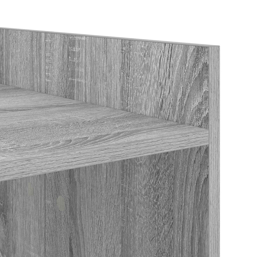 Wasmachinekast Grijs Sonoma 67,5 x 48 x 97 cm Bewerkt hout