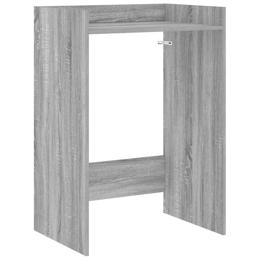 Wasmachinekast Grijs Sonoma 67,5 x 48 x 97 cm Bewerkt hout