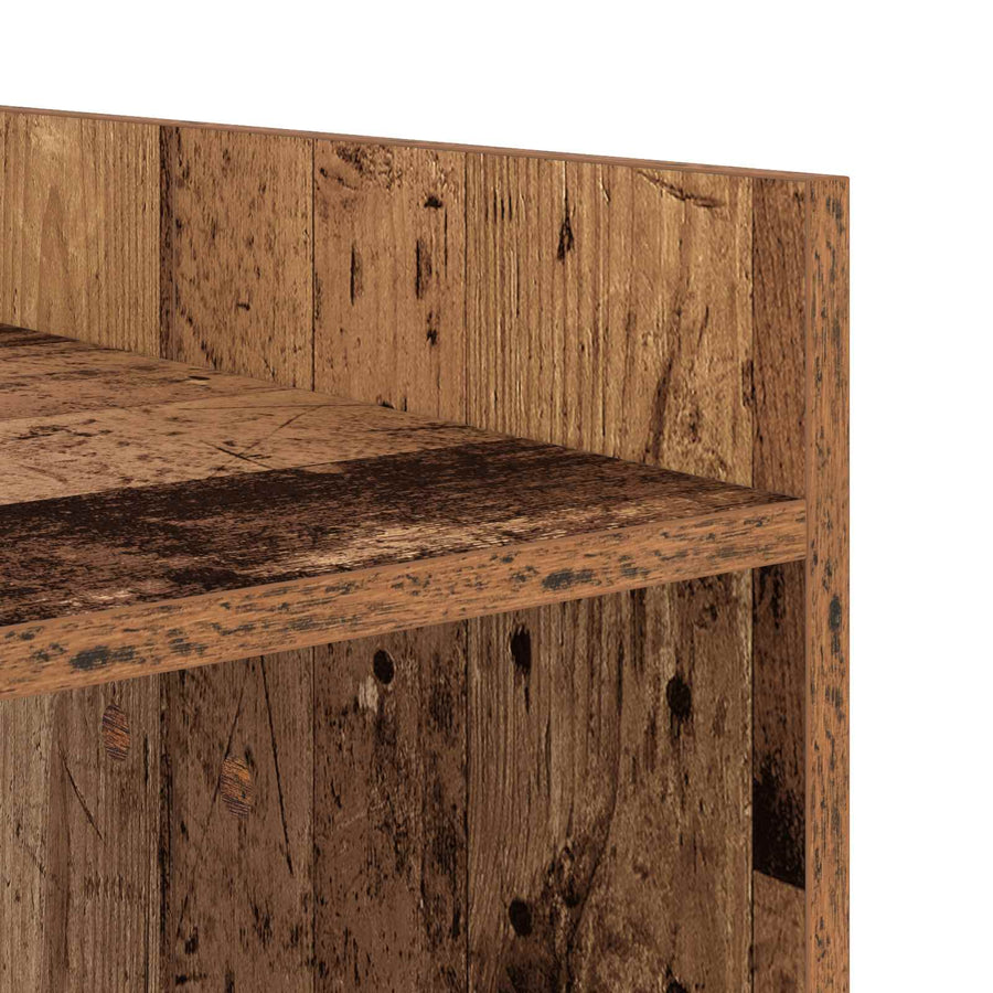 Wasmachinekast Oudhout 67,5 x 48 x 97 cm Bewerkt hout