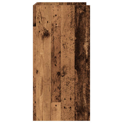 Wasmachinekast Oudhout 67,5 x 48 x 97 cm Bewerkt hout