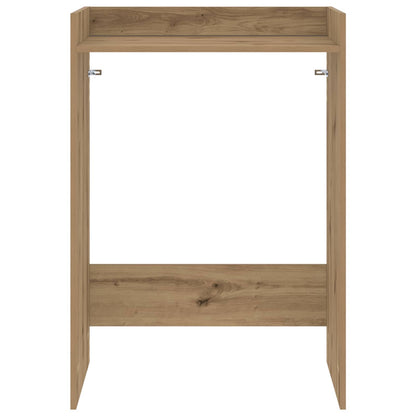 Wasmachinekast met opslag Ambachtelijk eiken 67,5 x 48 x 97 cm